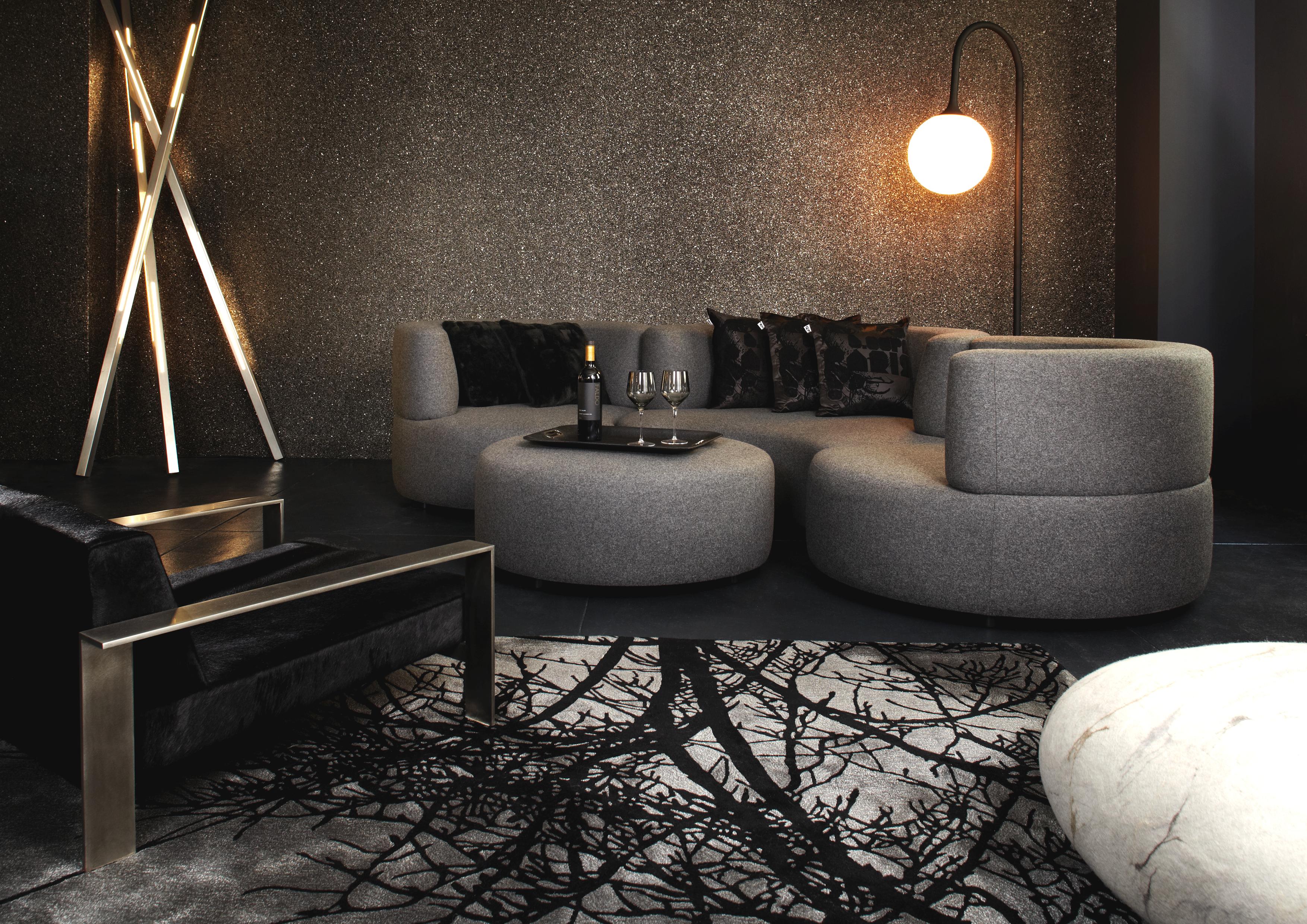 Contemporary luxury furniture, lighting 