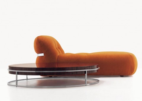 track chaise lounge
