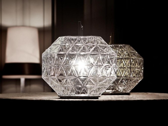 treasure crystal table lamp