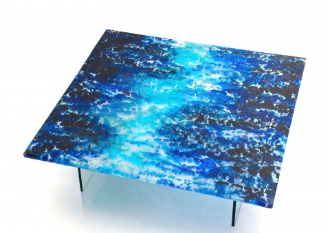 boiled glass series coffee table