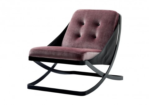 metal base rest lounge chair