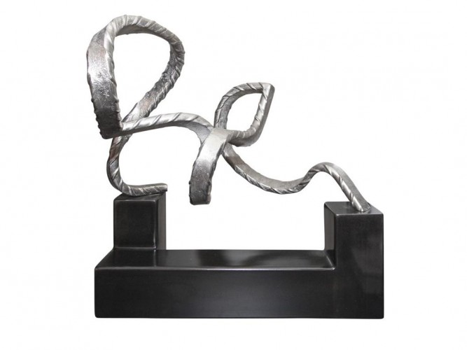 54321 handmade metal sculpture by zak ostrowski