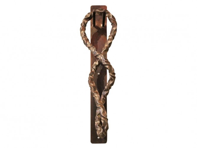 infinity metal wall sculpture by zak ostrowski
