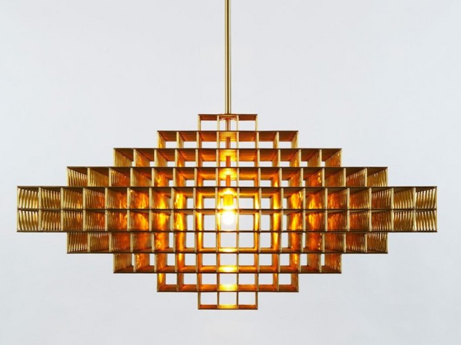 gridlock chandelier series