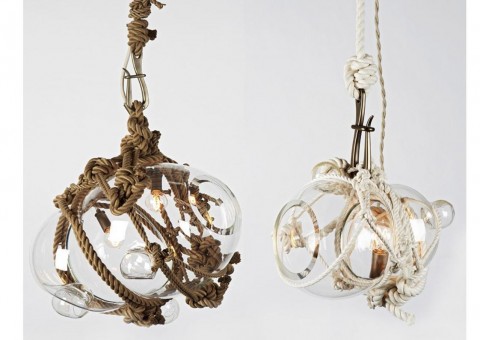 knotty bubbles luxury ceiling pendant