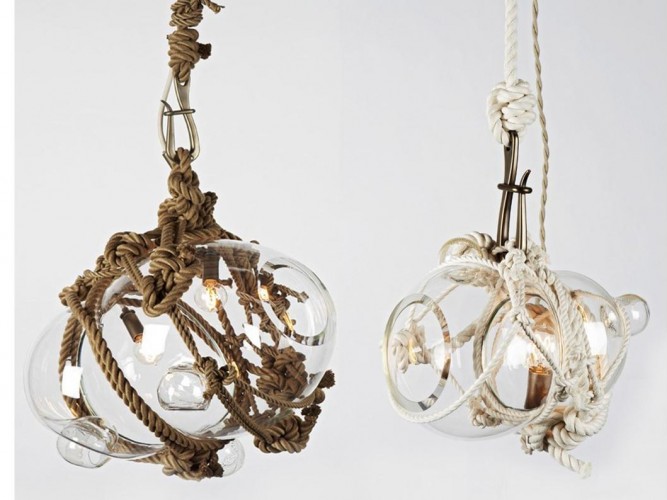 knotty bubbles luxury ceiling pendant