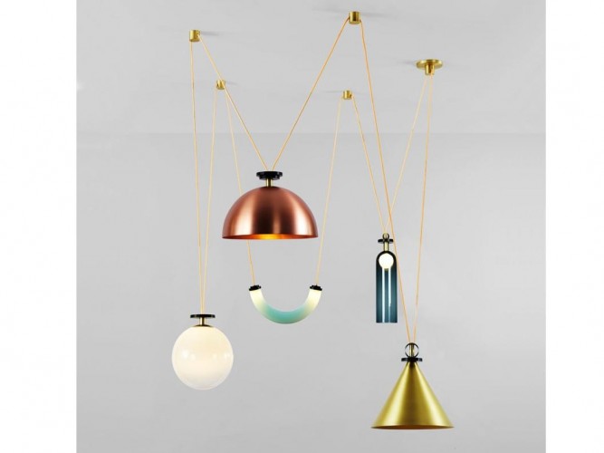 shape up chandelier series