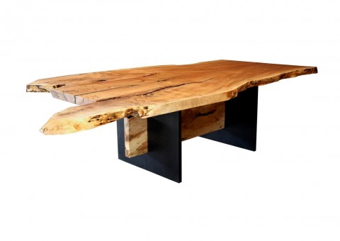 custom slabwood dining tables