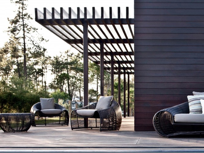 croissant series coffee tables by kenneth cobonpue