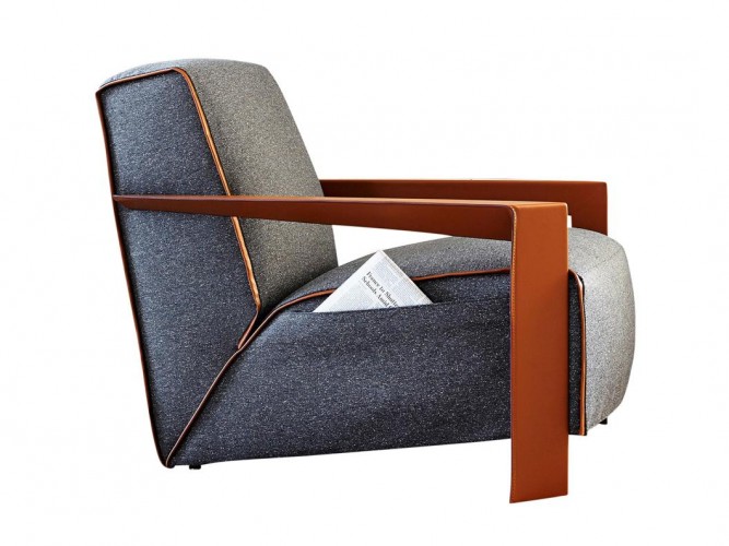 wood frame chelsea lounge chair