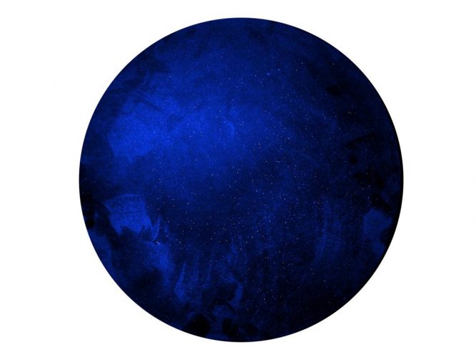 dark matter metallic dome painting series
