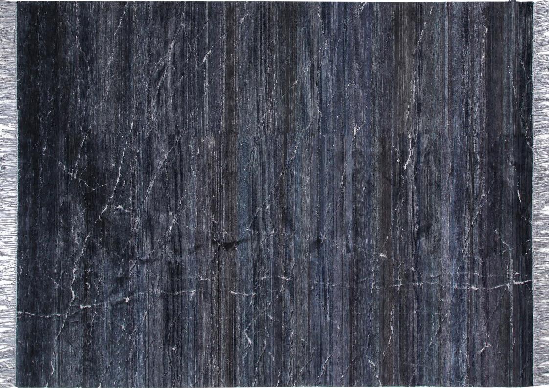Azure Marble Silk Rug - DESIGNLUSH