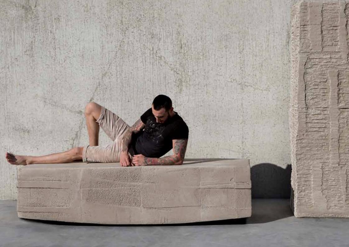 Textured Bench - DESIGNLUSH